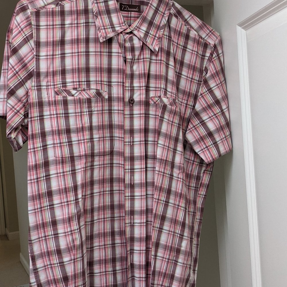 Plaid - Button Down Short Sleeve